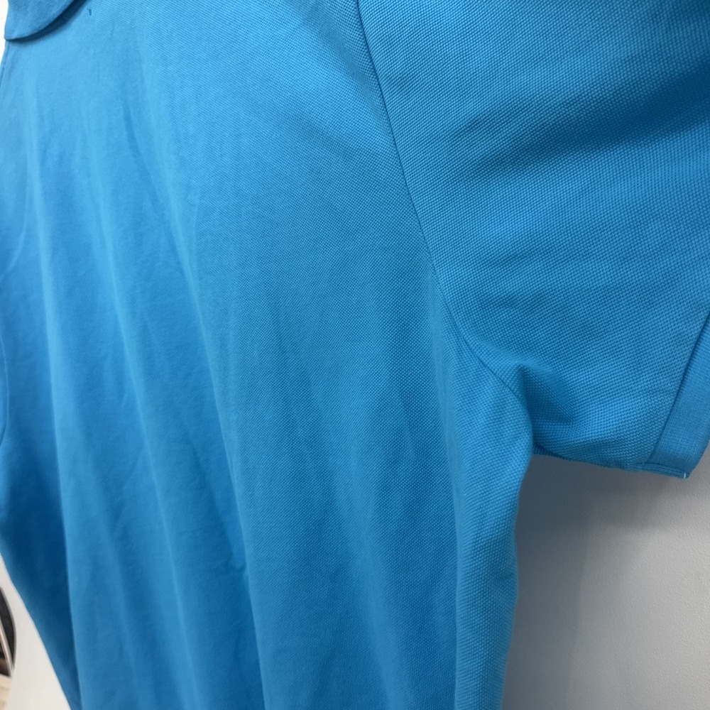 Polo Ralph Lauren Mens XXL TTG Blue Polo Shirt Classic Fit Yellow Pony Logo - Picture 8 of 9